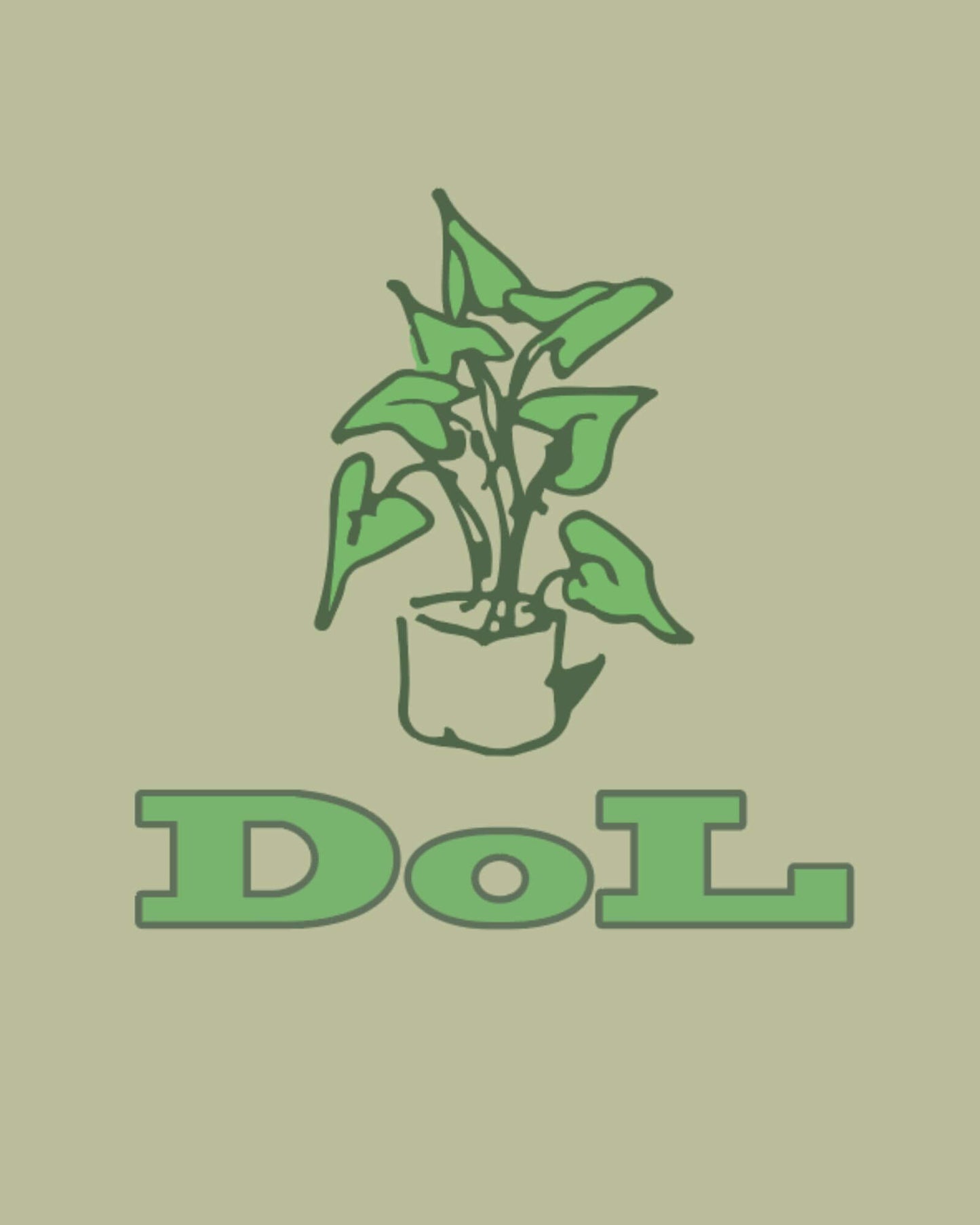 House Plant Graphic Tee - Pistachio