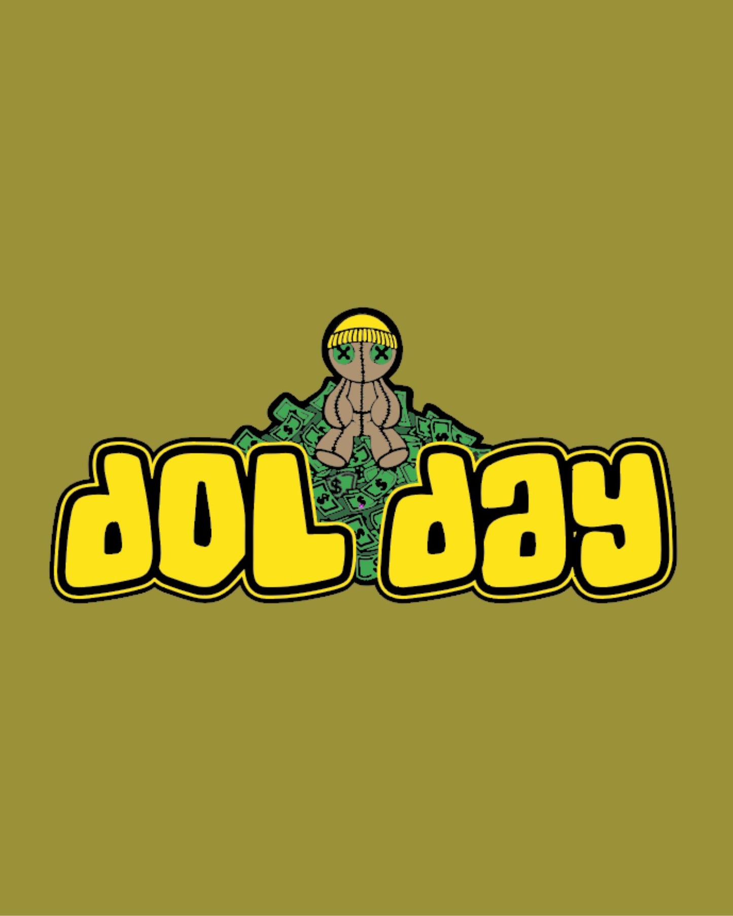 DoL Day Graphic Tee - Moss
