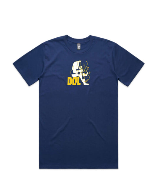 Sax 'n' Soul Graphic Tee - Navy