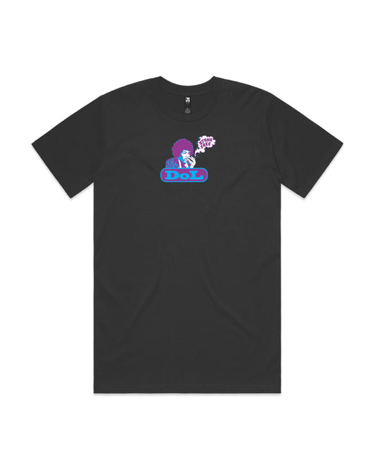 Stone Free Graphic Tee - Black